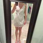 Lizard Thicket  White Mini Dress Photo 2