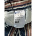 American Eagle  Women's striped Pull on Pants 8 Regular Blue White Green Photo 4