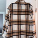 Love Tree Tan & Cream Plaid Jacket Photo 1
