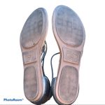 Lucky Brand Caryl Pewter Metallic Leather Sandals size 7 Photo 5