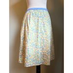 Boden Floral A Line Midi Skirt Blue Green Pink 6 boho cottage y2k fairy whimsi Multiple Photo 1