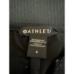 Athleta  Women's Black High Rise Straight Tapered Pockets Trousers Dress Pants 6 Photo 3