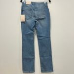 NYDJ  Marilyn Straight Jeans 4 NWT $109 Womens Lift Tuck Solid Medium Blue Wash Photo 1