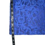 Anthropologie  Maeve The Colette Blue Wide Leg Lace Cropped Pants 32 Photo 8