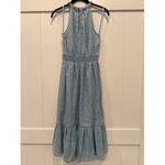Michael Kors Women's Chambray Halter Dress Photo 3