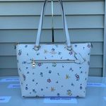 Coach Chalk Multi Gallery Wildflower Printed Large Tote Photo 0