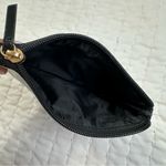 Victoria's Secret  Black Pouch with Pink Text Cosmetic Bag Photo 5