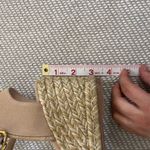 Stuart Weitzman  Mirela II Espadrille Wedge Sandals Women's Adobe Natural Tan Sz6 Photo 6