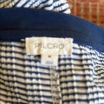 Pilcro White and Blue Fitted Short Sleeve T Photo 1
