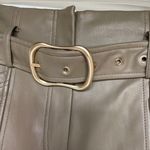 Jonathan Simkhai Jimena Poplar high-rise vegan leather skirt size S small NWT Photo 3