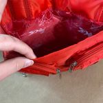 RARE Lug Target Puddle Jumper Tote Bag Red Quilted Nylon w/ Multiple Pockets GUC Photo 14