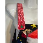 love on a hanger Womens Black Santa Cat Christmas Print Jumpsuit Overalls XS Photo 5