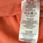 Joie  Orange Lytle Sleeveless Drawstring Tassel 100% Cotton Gauze Tank Top size S Photo 8