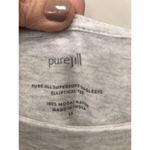J.Jill Pure Jill Womens Plus Gray Supersoft 3/4 Sleeve Elliptical Tee (3X) Photo 1