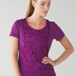 Lululemon  Run For Days Short Sleeve Regal Plum sz6 Photo 0
