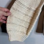 Anthropologie  Sleeping on Snow Off-Shoulder Cream Sweater Photo 2