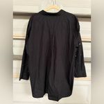 Karl Lagerfeld  Black Button Down Shirt with White Dots Photo 4