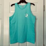 Tank top Love You to the Moon and Back M Green Size M Photo 5
