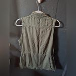 Ava & Viv Women’s  Dark Green Utility Vest Photo 2