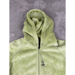 Kristen Blake Velour Full Zip Hoodie Jacket Comfy Casual Green XL Outdoor Cozy Photo 9