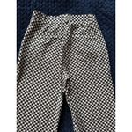 Betabrand Women's Yoga Dress Pants Black White Cat Check Stretch Pull On Sz S Photo 6