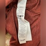 Patagonia women’s size small brick orange longsleeve pullover Photo 8