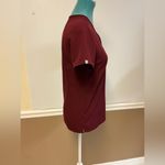 FIGS Catarina One-Pocket Scrub Top – Burgundy Size XS | EUC Photo 2