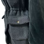 EDEN SOCIETY Faux Fur Wooly Coat Stitchfix Cinch Waist Jacket Black NWT Small Photo 2