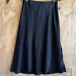Socialite Black Leopard Print Knee Length Skirt Sz M Photo 0