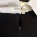 Karl Lagerfeld  Black Sweater with White Collar Top Women's Size Medium Photo 7