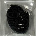 Black Solid Bra Straps Lingerie Pair Set of 2 🕷️ Photo 1