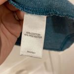 J. Jill Pure Jill teal shark bite cowl neck tunic sweater xs Blue Photo 4