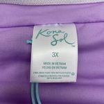 Kona Sol  Light Purple Terrycloth Bikini Swim Bottoms Size 3X NWT Photo 5