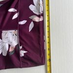 Athleta Leggings Floral Elation Stretch Plum Waist Pocket Size S Photo 8