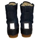 Roffe Vintage Black Low Removable Fur Lined Winter Rain Duck Boots Size 7 Photo 2