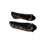 White House | Black Market ✨ Barcelona Women Ballet Sz 8 Flats Tiger Faux Fur✨ Photo 4