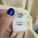 Helmut Lang  Pale Yellow A-Line Shift Dress – Size Medium Photo 4