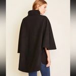 Ann Taylor NWT  black button front cape sz XS/S Photo 1