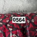 Roper Shirt Womens Medium Red White Geometric Floral Cowgirl Western Colorful Photo 11