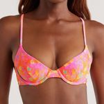 Kulani Kinis NWOT  Sunrise Kiss Underwire Bra Bikini Top Photo 0