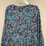 Torrid Georgette Wrap Tunic Blouse Floral Print Size 4 Photo 5