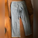 Riders By Lee Blue Lee Rider Wide Leg Jeans Mid Rise Sz 16 P Photo 1