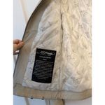 Ed Hardy  Womens Grey Genuine Leather Biker Moto Jacket Size L Photo 7