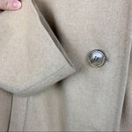 Dellbury 100% Pure Cashmere Tan Button Up Jacket Coat Size M Photo 5