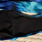 Aqua Green Blue Tie-Dye One Piece Swimsuit Photo 2