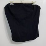 Anthropologie NWT $38 Black Classic Pullover Strapless Cotton Tube Top XL Photo 8