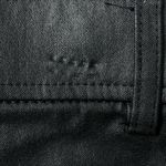 ZARA  Pants Women’s Size Small Black Faux Leather Skinny Ankle Zip Photo 7