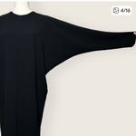 ZARA Black dolman maxi dress high neck classic blogger fav casual fall formal Photo 5