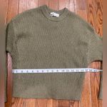 Elodie  Sage Ribbed Women's Sweater Photo 5