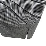 Black Halo Black White Houndstooth Dress Square Neck Pinup Rockabilly Womens 10 Photo 2